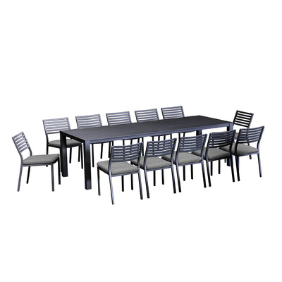 Vernon 270 cm Table Coda Chair Outdoor Dining Setting
