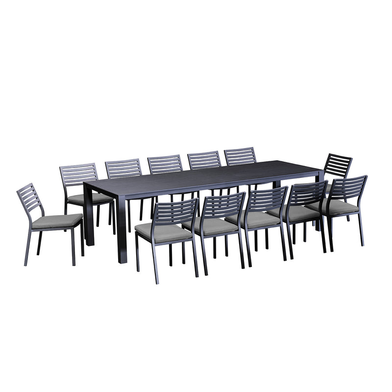 Vernon 270 cm Table Coda Chair Outdoor Dining Setting
