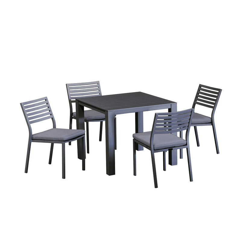 Vernon 90 cm Table Coda Chair Outdoor Dining Setting