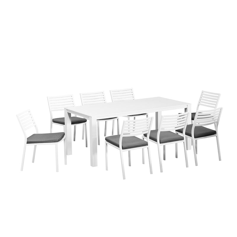 Vernon 180 cm Table Coda Chair Outdoor Dining Setting