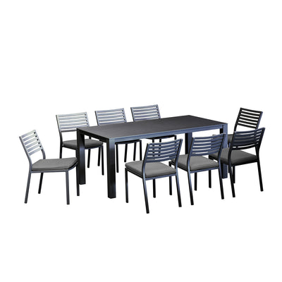 Vernon 180 cm Table Coda Chair Outdoor Dining Setting