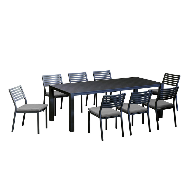 Vernon 220 cm Table Coda Chair Outdoor Dining Setting