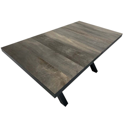 The ceramic tabletop of an extendable outdoor dining table from the 'Clifton' range, perfect for alfresco furniture setups, displayed on a plain white background.