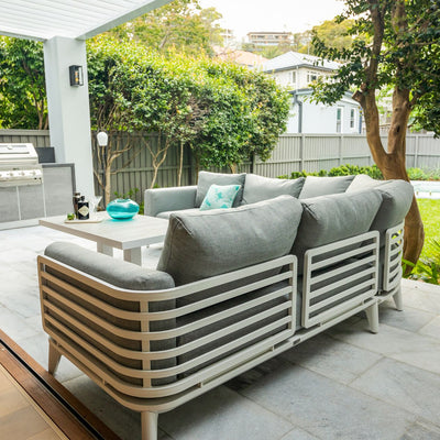 Alora 5 Seater Outdoor Aluminium Modular Lounge