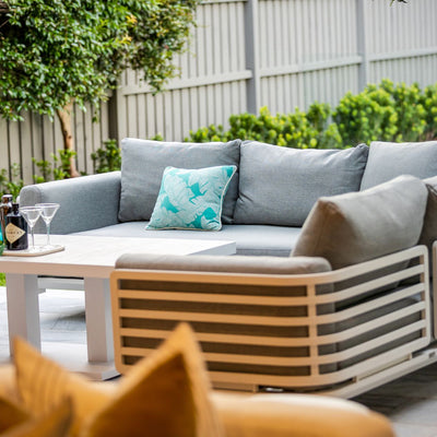 Alora 5 Seater Outdoor Aluminium Modular Lounge