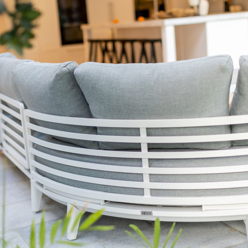 Alora 5 Seater Outdoor Aluminium Modular Lounge