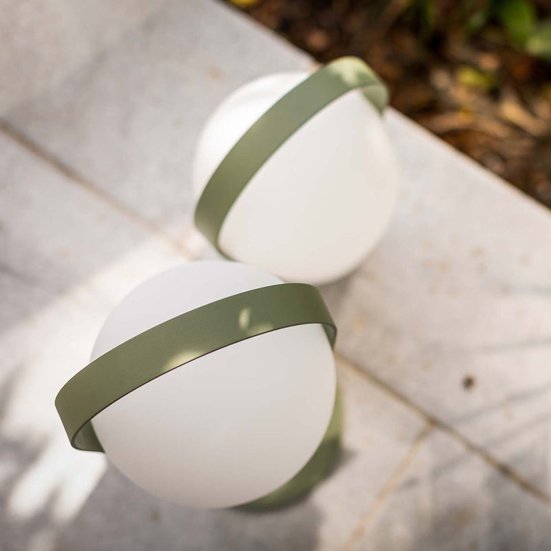 A top-down view of 2 chic aluminium &