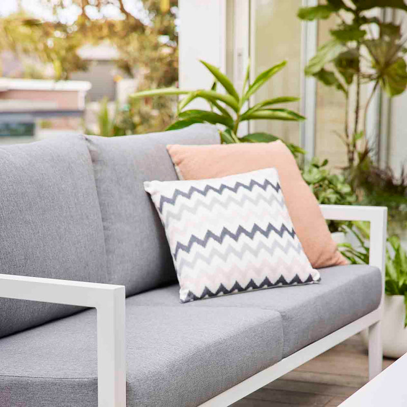 Bradford 4 Seater Outdoor Aluminium Lounge