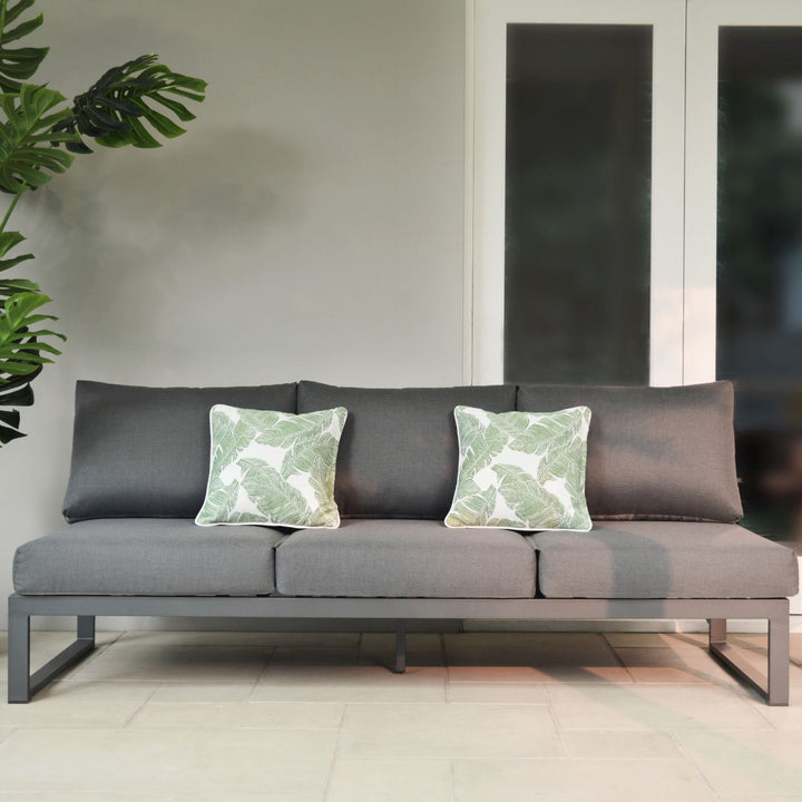 Denver 3 Seater Outdoor Aluminium Lounge Remarkable Outdoor Living