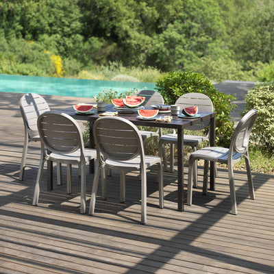 Nardi Erica Outdoor Resin Armless Dining Chair