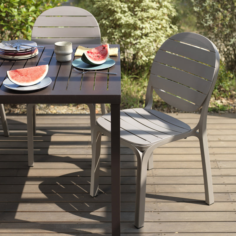 Nardi Erica Outdoor Resin Armless Dining Chair