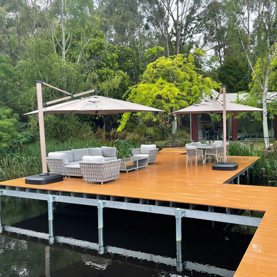 Lawson 7 Seater Outdoor Rope Modular Lounge