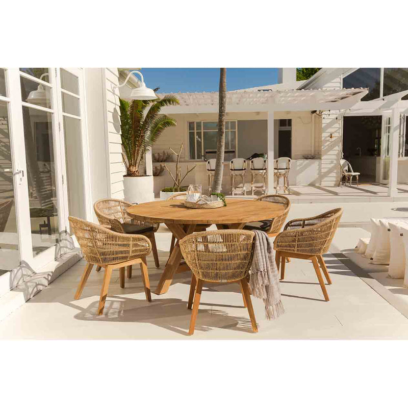 Grace Recycled Teak Dinning Setting
