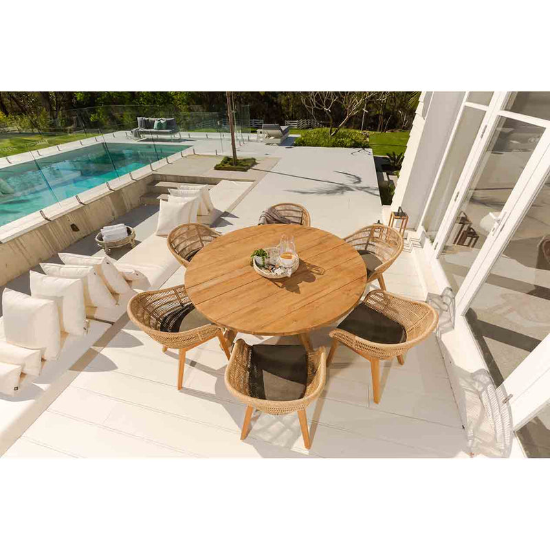 Grace Recycled Teak Dinning Setting