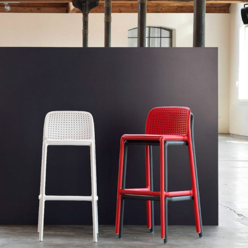 Nardi Lido Outdoor Resin Bar Stool