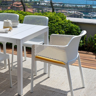 Nardi Net Relax Chair in polypropylene resin, durable and comfortable, ideal for outdoor furniture