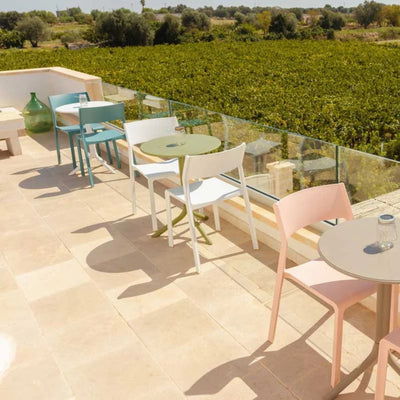 Nardi Trill Outdoor Resin Armless Dining Chair