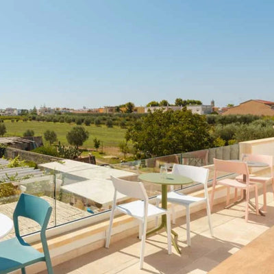 Nardi Trill Outdoor Resin Armless Dining Chair