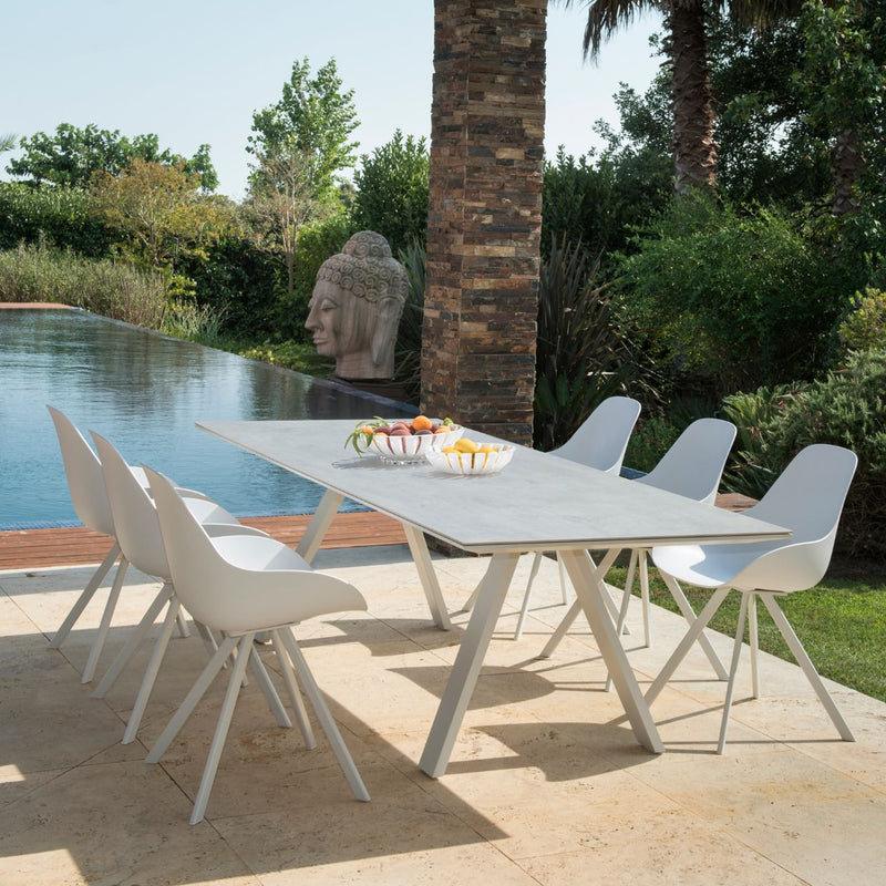 Outdoor aluminium dining chairs new arrivals