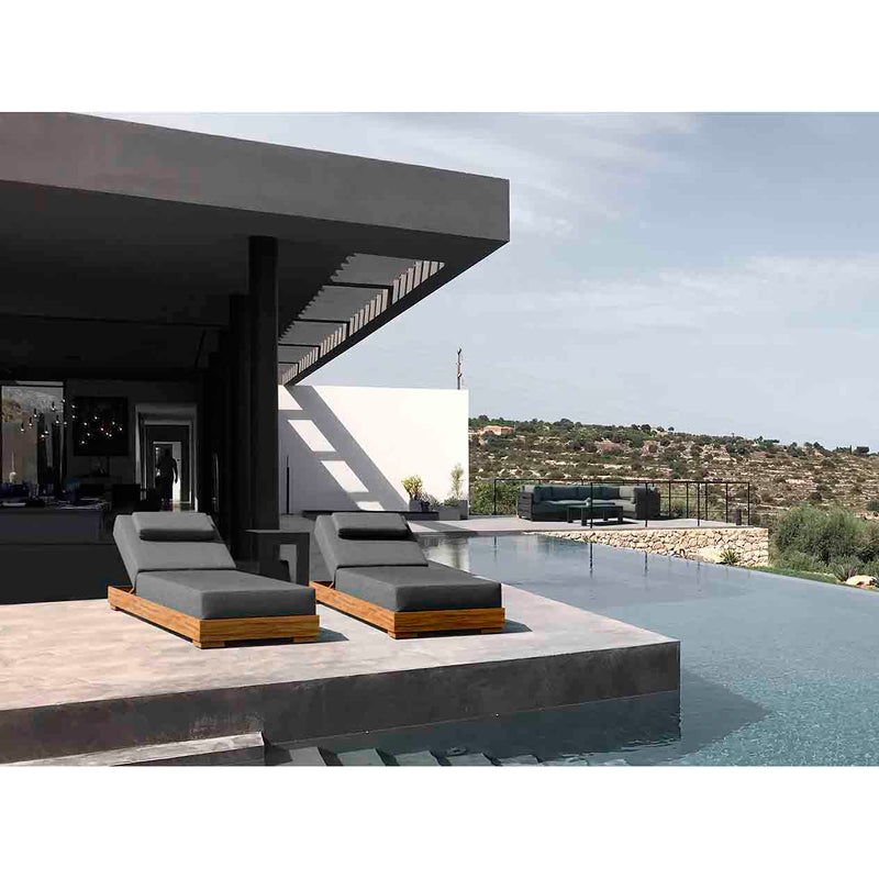 Two grey and brown aluminium &