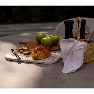 Trivento Outdoor Ceramic Round Dining Table 148 cm
