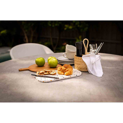 Trivento Table Medea Chair Outdoor Dining Setting 7PC