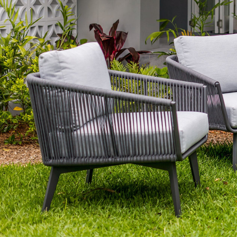 Truro 5 Seater Outdoor Rope Lounge