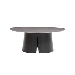 ABERDEEN (WAVE)Aluminium Outdoor Coffee Table 70 CM