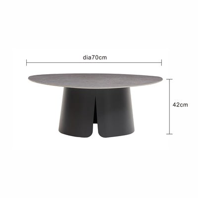 Aberdeen Aluminium Outdoor Coffee Table 70 CM
