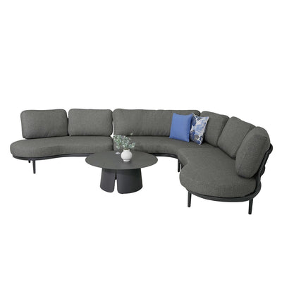 Aberdeen 5 Seater Aluminium Outdoor Lounge