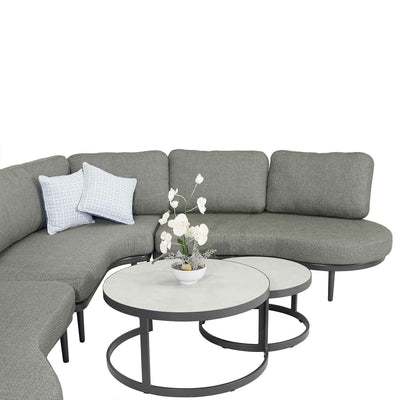 Aberdeen 5 Seater Aluminium Outdoor Lounge