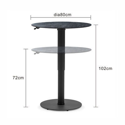 Adeline Aluminium Outdoor Round Pop up Table