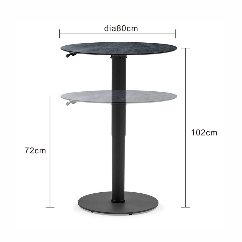 Adeline Aluminium Outdoor Round Pop up Table