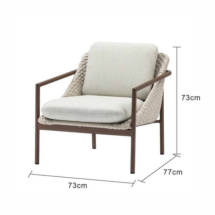 Adeline Rope Outdoor Armchair