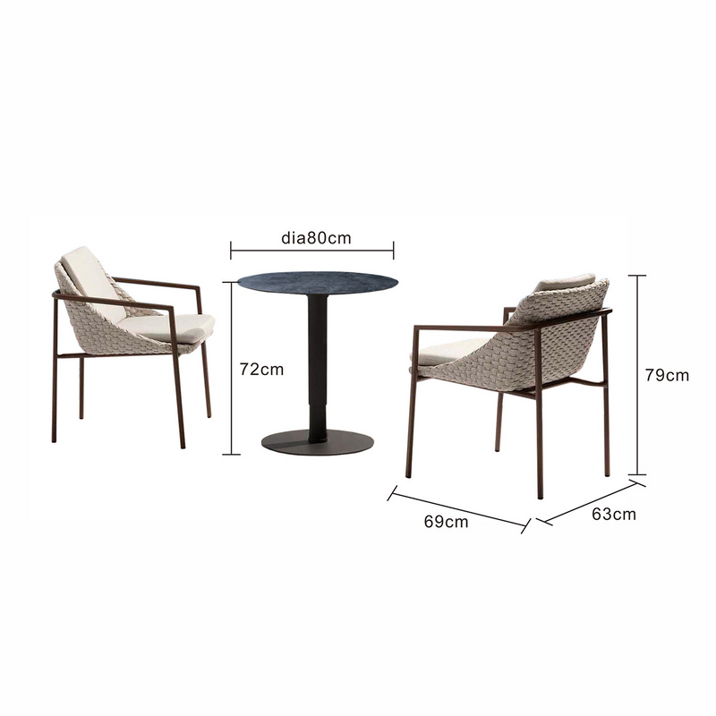 Adeline Outdoor Balcony Setting