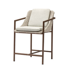 Adeline Rope Outdoor Bar Stool