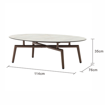 Adeline Aluminium Outdoor Coffee Table