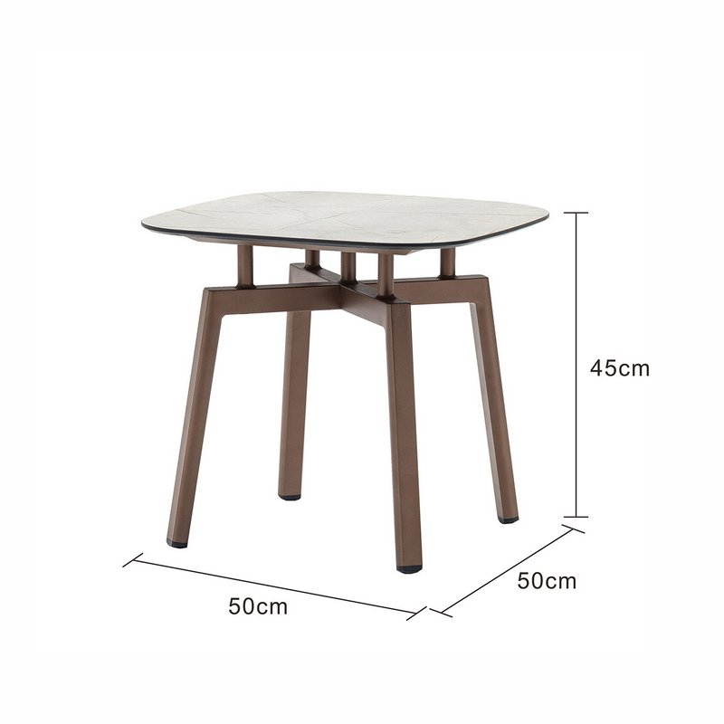 Adeline Aluminium Outdoor Side Table