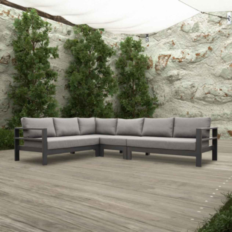 Albury 6 Seater Outdoor Aluminium Modular Lounge