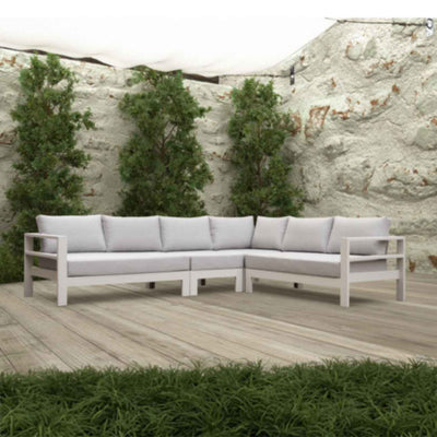 Albury 6 Seater Outdoor Aluminium Modular Lounge