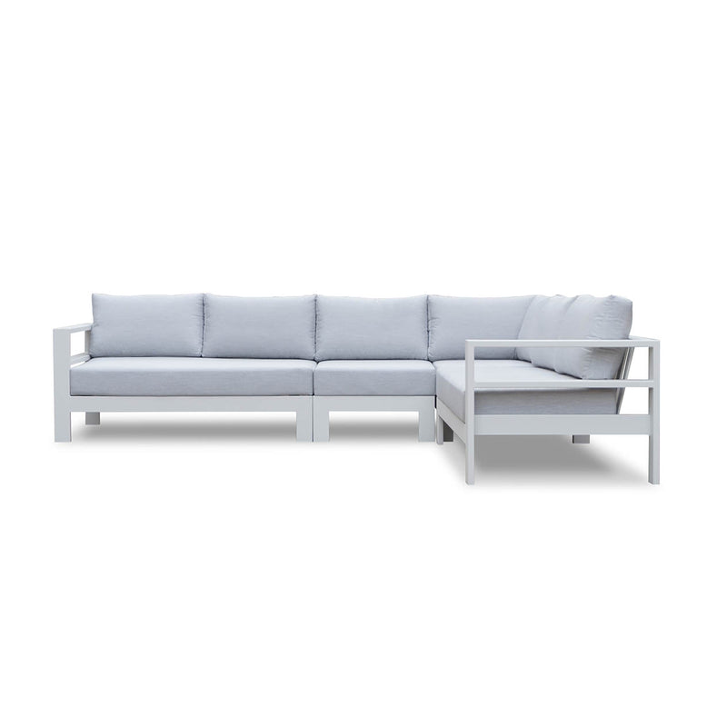 Albury 6 Seater Outdoor Aluminium Modular Lounge
