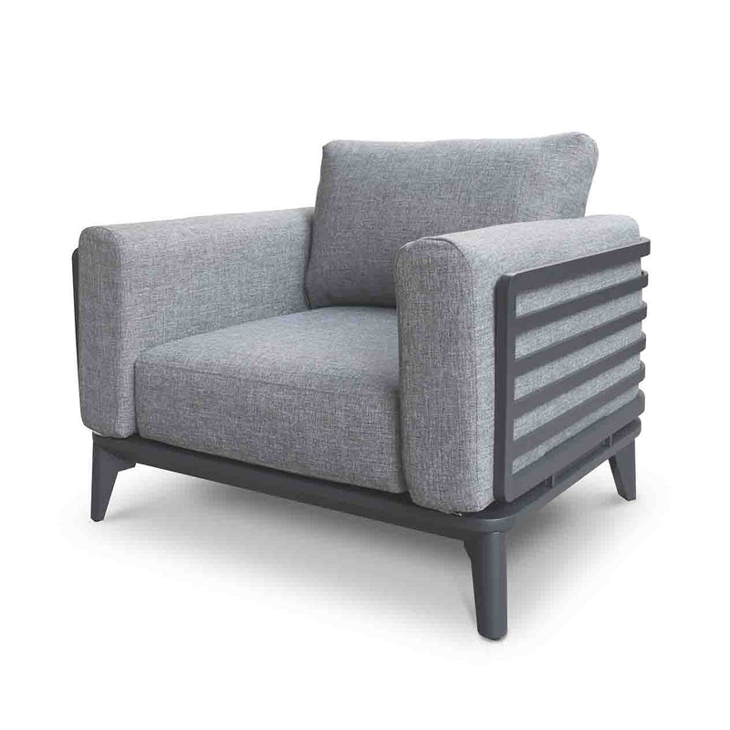 Alora 5 Seater Outdoor Aluminium Lounge