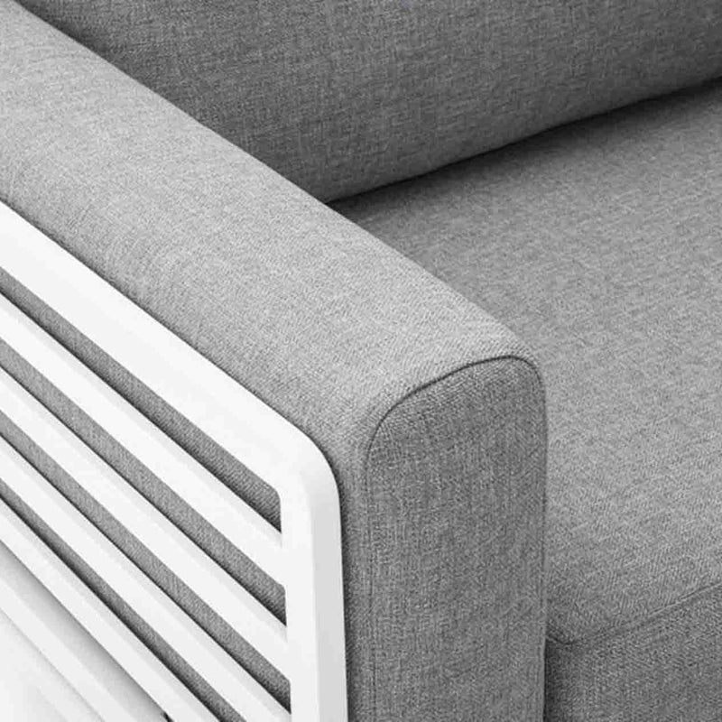 Alora 5 Seater Outdoor Aluminium Lounge