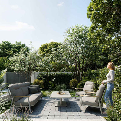 Anchorage Reclining Armchair Aluminium Outdoor Lounge