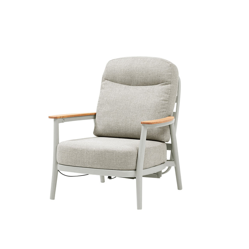 Anchorage Reclining Armchair Aluminium Outdoor Lounge