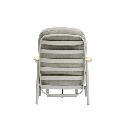 Anchorage Reclining Armchair Aluminium Outdoor Lounge