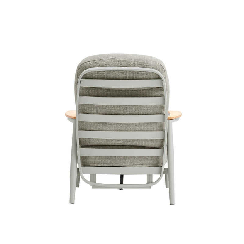 Anchorage Reclining Armchair Aluminium Outdoor Lounge