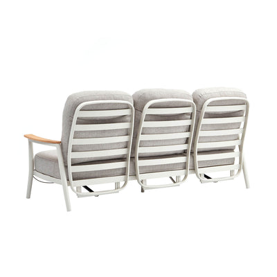 Anchorage Reclining 3 Seater Aluminium Outdoor Lounge