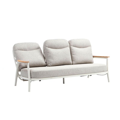 Anchorage Reclining 3 Seater Aluminium Outdoor Lounge