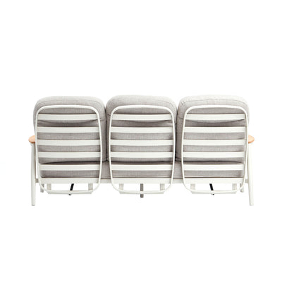 Anchorage Reclining 3 Seater Aluminium Outdoor Lounge